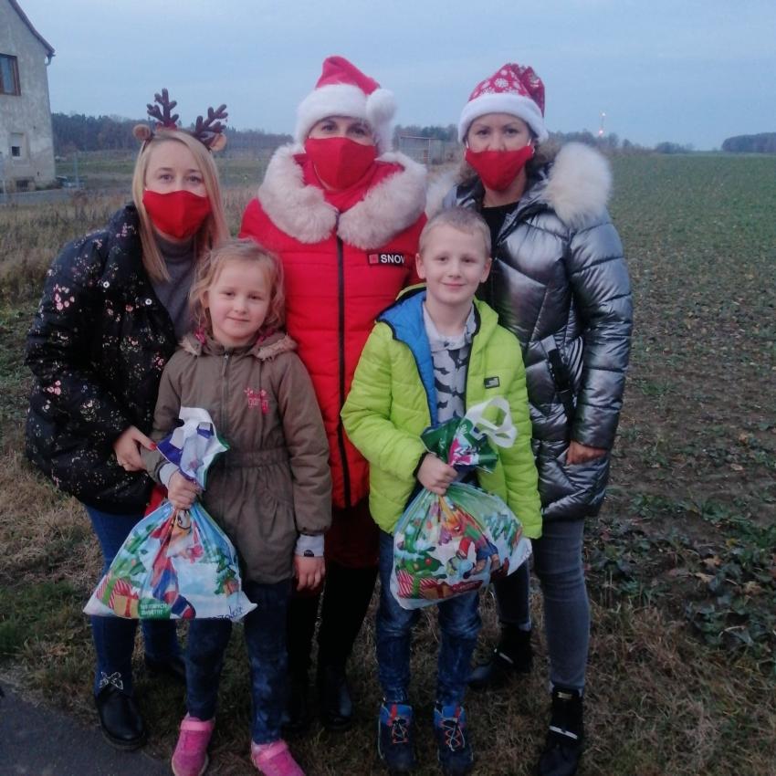Mikołaj odwiedził gminne miejscowości - zdjęcie nr 8