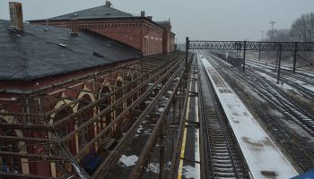 Remont dworca kolejowego w Węglińcu / fot. PKP PLK SA