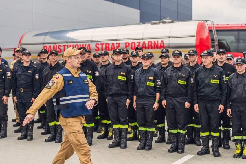 kpt. Piotr Zwarycz/Państwowa Straż Pożarna