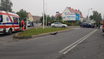 Miejsce zdarzenia drogowego / fot. KPP Zgorzelec