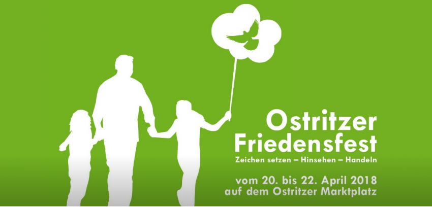 Mieszkańcy Ostritz organizują Święto Pokoju.