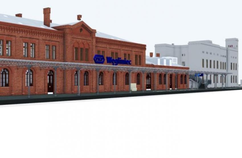 Tak będzie wyglądał dworzec kolejowy w Węglińcu po przebudowie. Zobacz wizualizację! - zdjęcie nr 6