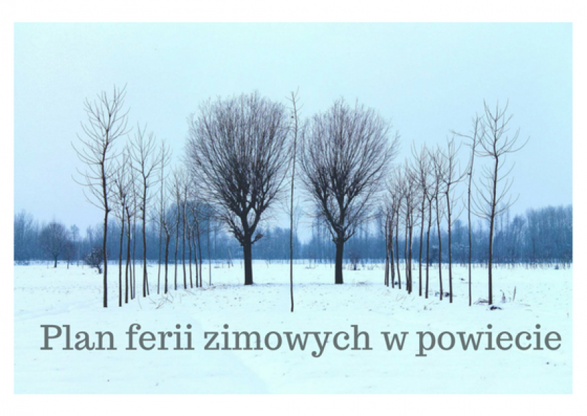 Rozkład ferii zimowych w Zgorzelcu, Bogatyni, Radomierzycach, Zawidowie i Pieńsku.