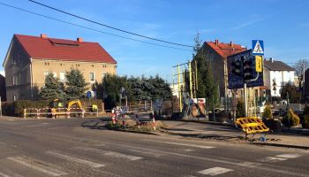 Przebudowa sygnalizacji świetlnej przy ul. Reymonta i Andersa w Zgorzelcu | fot.: materiały prasowe Starostwa Powiatowego