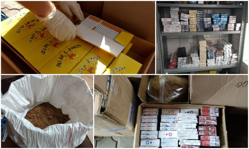 Dzięki pracy dzielnicowych zabezpieczono nielegalne wyroby tytoniowe o wartości prawie 180 tys. zł. (fot.: KPP Zgorzelec)