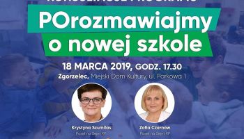POrozmawiajmy o nowej szkole - spotkanie w Zgorzelcu