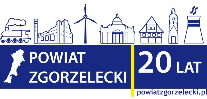 Zaproszenie na uroczystą sesję z okazji 20-lecia Powiatu Zgorzeleckiego.