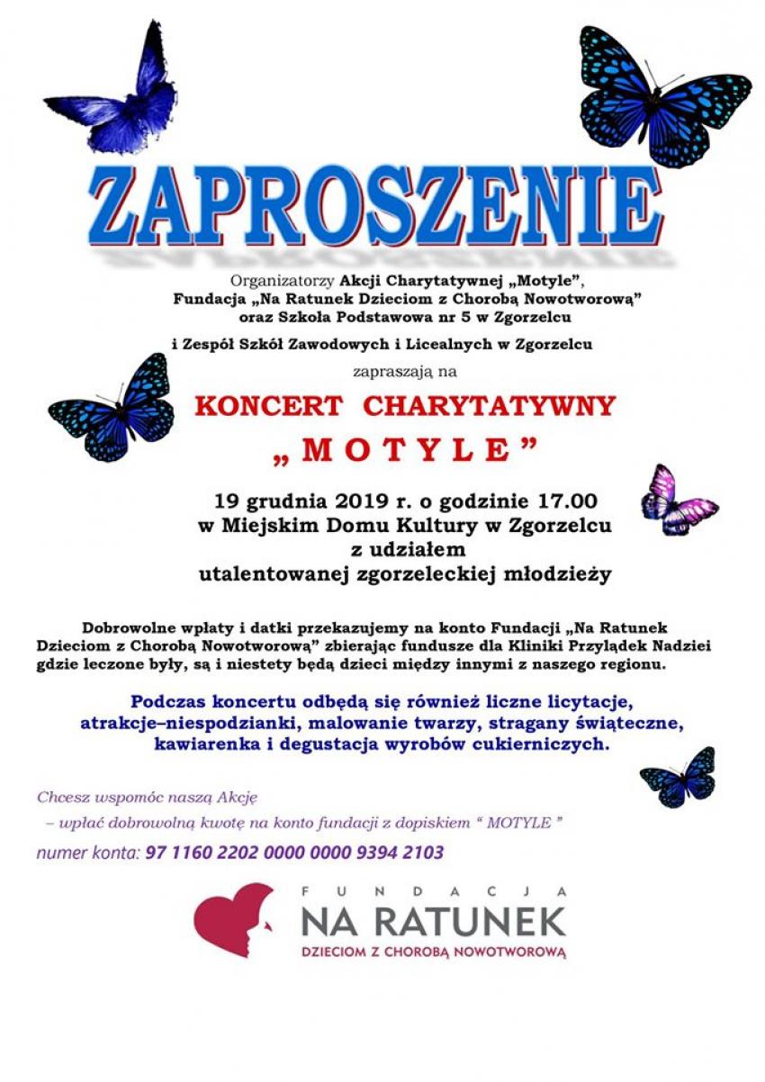 Koncert charytatywny "Motyle" Zgorzelec 2019