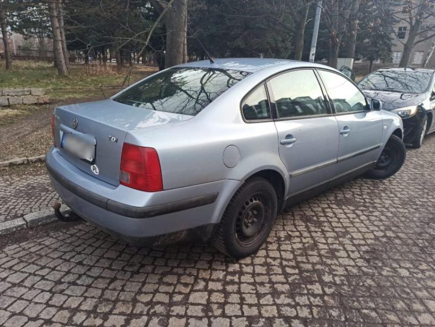 Skradziony na terenie Zgorzelca Volkswagen Passat / fot. KPP Zgorzelec