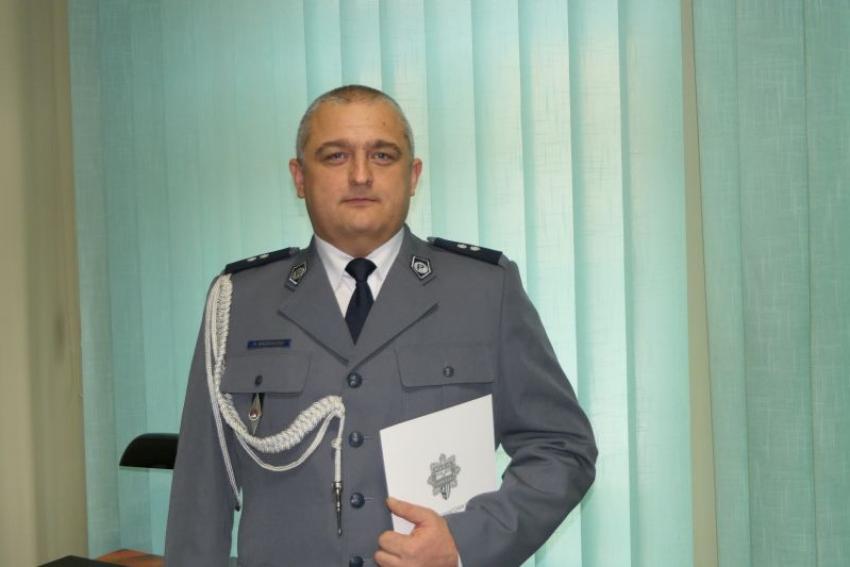 Nowy komendant Komisariatu Policji w Bogatyni podkom. Piotr Grześków