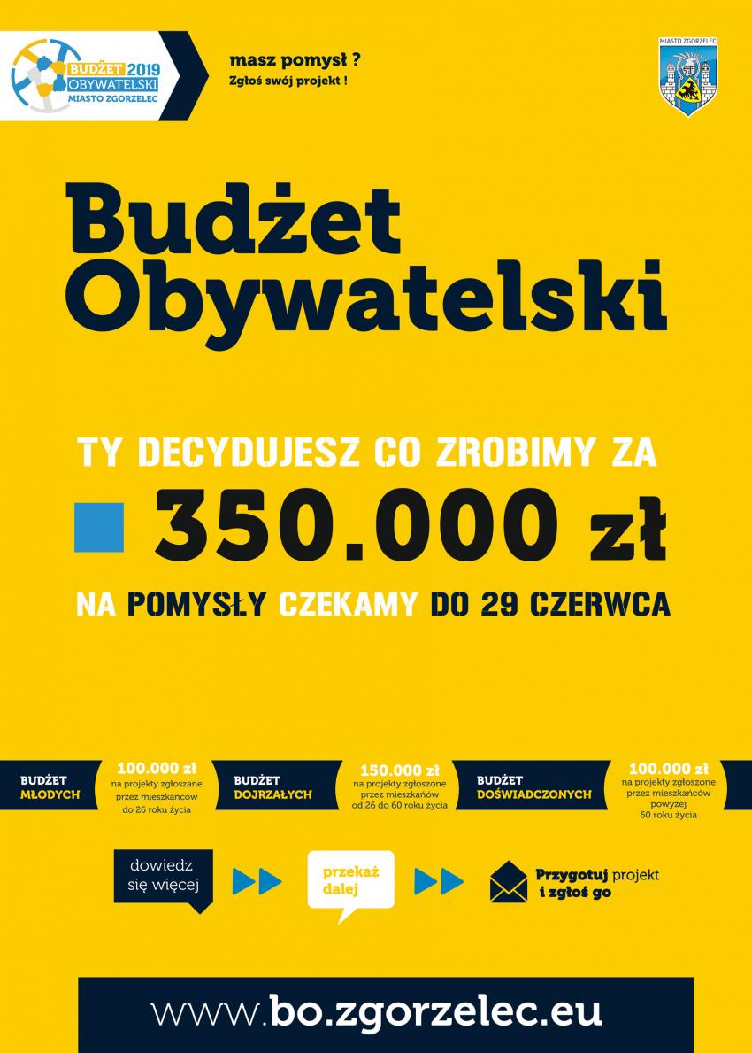 Startuje Budżet Obywatelski 2019 Miasta Zgorzelec!