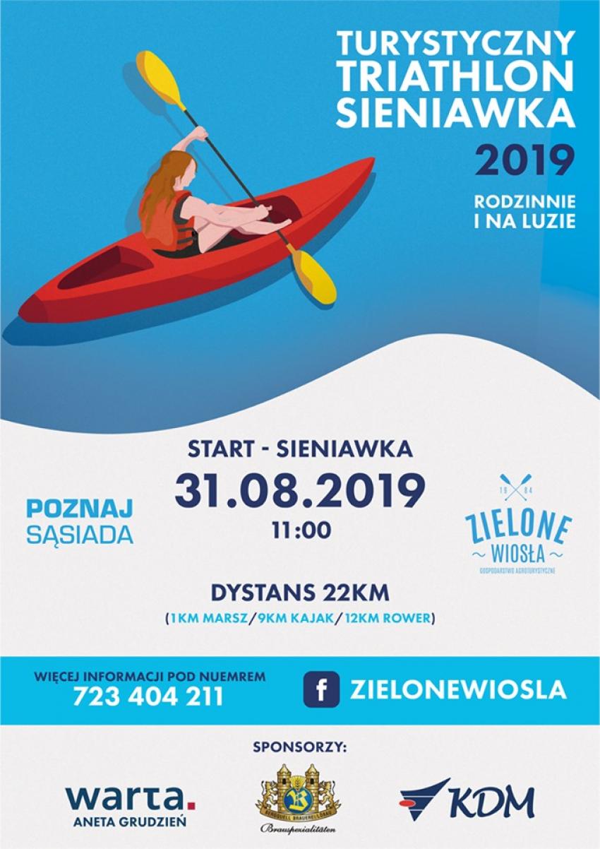 Turystyczny Triathlon Sieniawka 2019