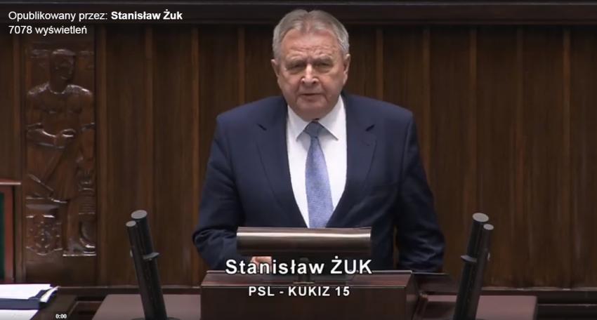 Stanisław Żuk - Poseł na Sejm RP IX kadencji