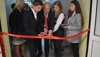 Oficjalne otwarcie nowoczesnych warsztatów szkolnych / fot. Starostwo Powiatowe w Zgorzelcu