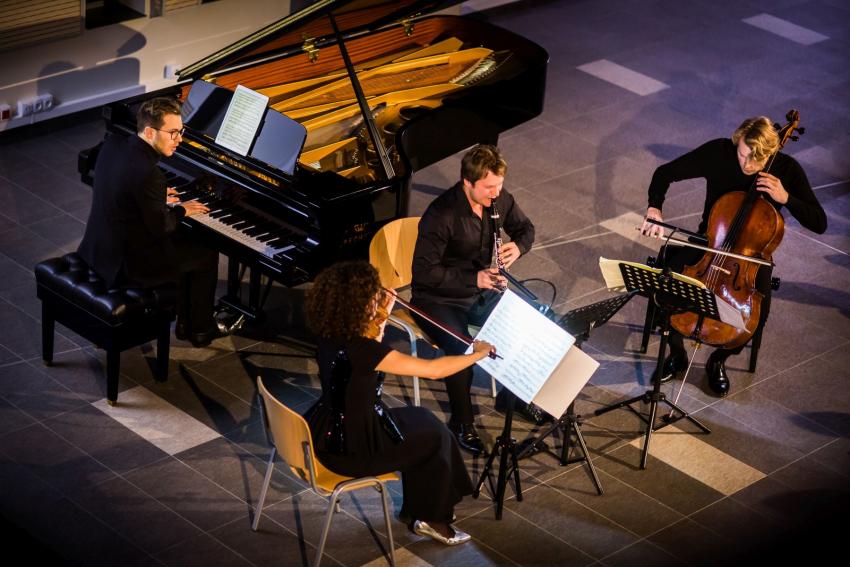 Koncert „Kwartet na koniec czasu“ 15.01.2020 r. w ramach 4. Międzynarodowych Dni Messiaena Görlitz-Zgorzelec/ fot. Jakub Purej