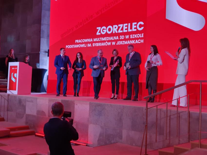 Uroczystość wręczania nagród w konkursie "Innowacyjny Samorząd 2020" / fot. Urząd Gminy Zgorzelec