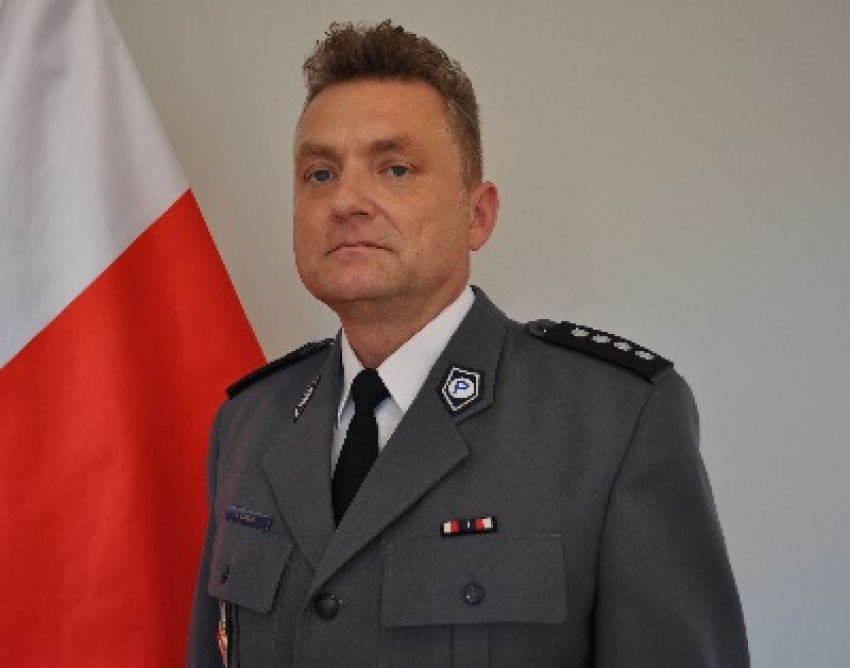 Komendant Powiatowy Policji w Zgorzelcu nadkom. Andrzej Barna / fot. KPP Zgorzelec
