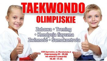 Wakacje na sportowo w Zgorzelcu. Zapisz dziecko na treningi taekwondo olimpijskiego!