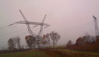 Przebudowa linii 400 kV przy stacji Mikułowa