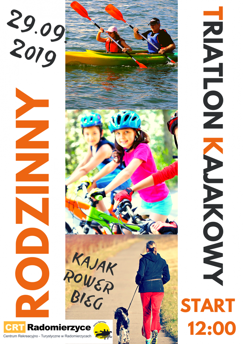 Rodzinny Triathlon Kajakowy 2019