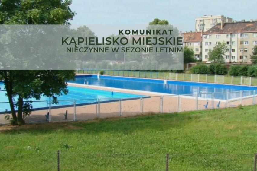 Kąpielisko miejskie w Zgorzelcu nieczynne w sezonie letnim
