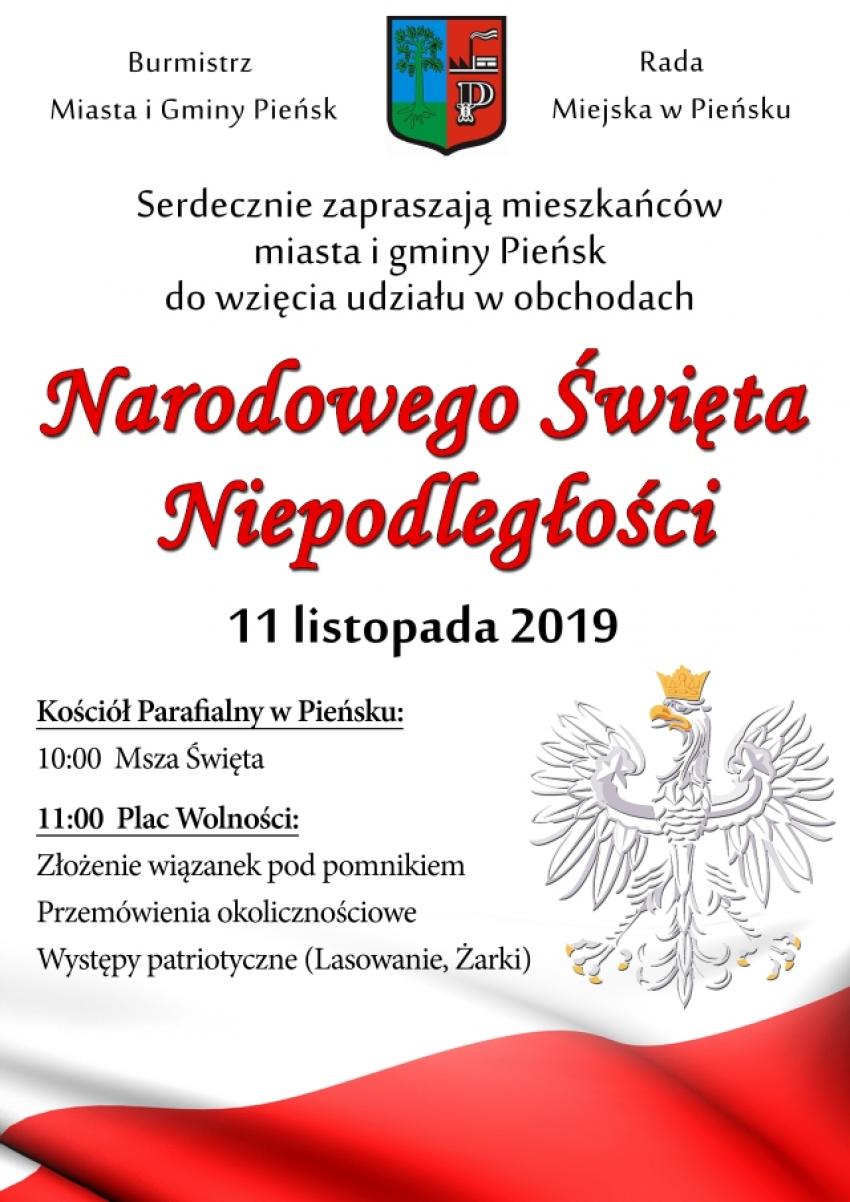 Narodowe Święto Niepodległości w Pieńsku