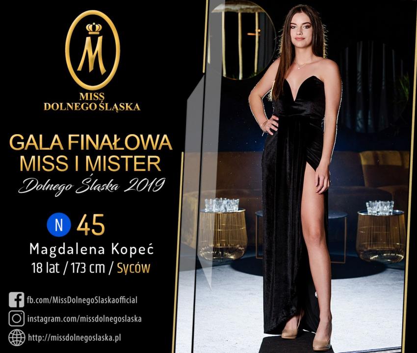 Finalistki i finaliści konkursu Miss i Mister Dolnego Śląska 2019