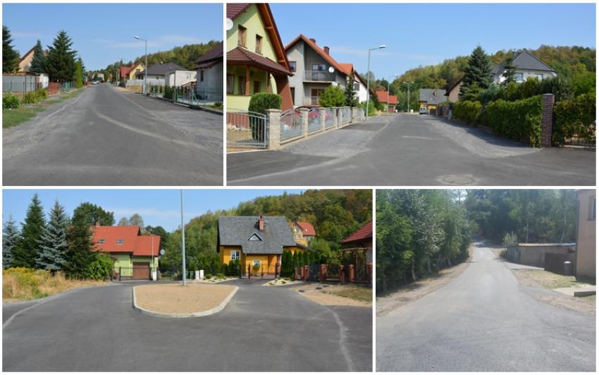 Kolejne drogi w Gminie Sulików pokryto asfaltem (mat. prasowe gminy)