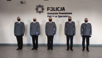 Po 30 latach służby na emeryturę odchodzi Komendant Powiatowy Policji w Zgorzelcu podinsp. Andrzej Barna