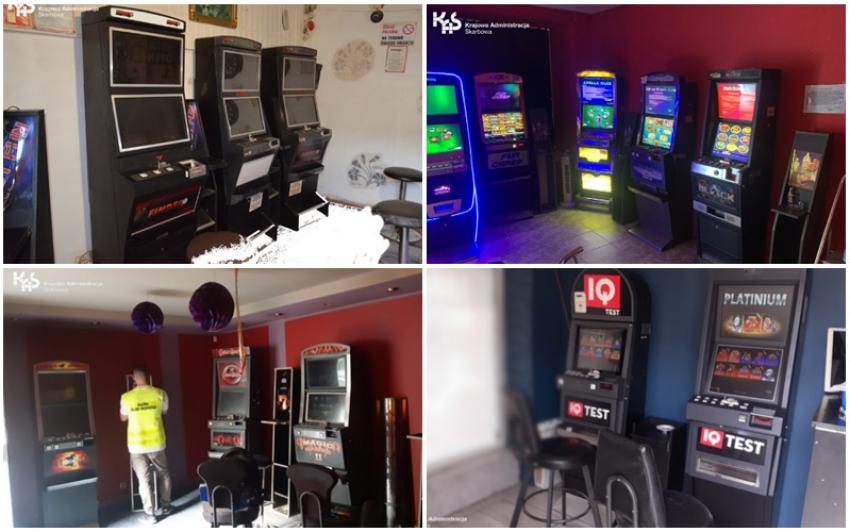 Nielegalne automaty do gier hazardowych / fot. KAS