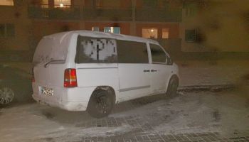 Odzyskany w Nowogrodźcu Mercedes Vito / fot. KPP Zgorzelec