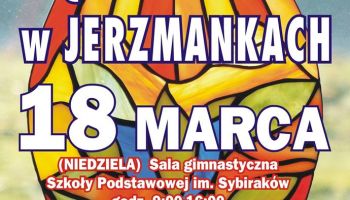 Jarmark Rękodzieła w Jerzmankach. | Plakat - organizatorzy.