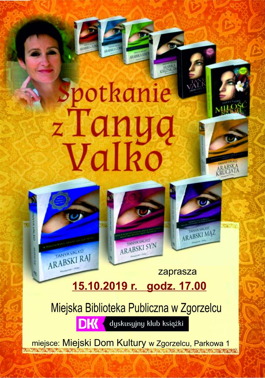 Spotkanie autorskie z Tanyą Valko w Zgorzelcu