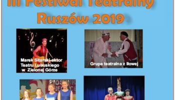 III Festiwal Teatralny Ruszów 2019