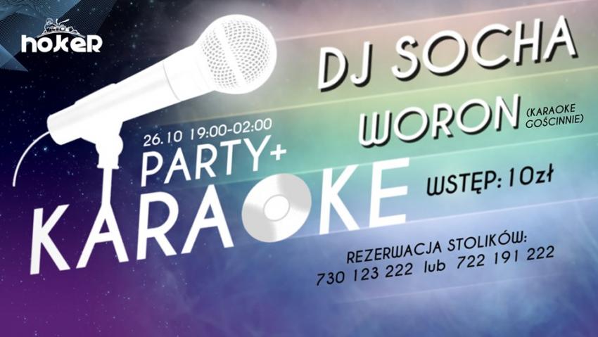 HOKER Party + Karaoke - DJ Socha i Woron