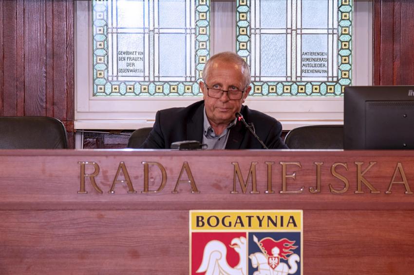 Przewodniczący Rady Miejskiej w Bogatyni Eugeniusz Kubica / fot. UMiG Bogatynia