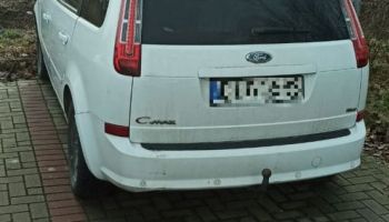 Ford C-Max skradziony na terenie powiatu karkonoskiego / fot. KPP Zgorzelec