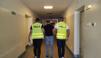 33-letni mężczyzna podejrzany o dwukrotną próbę gwałtu zatrzymany przez zgorzeleckich policjantów / fot. KPP Zgorzelec