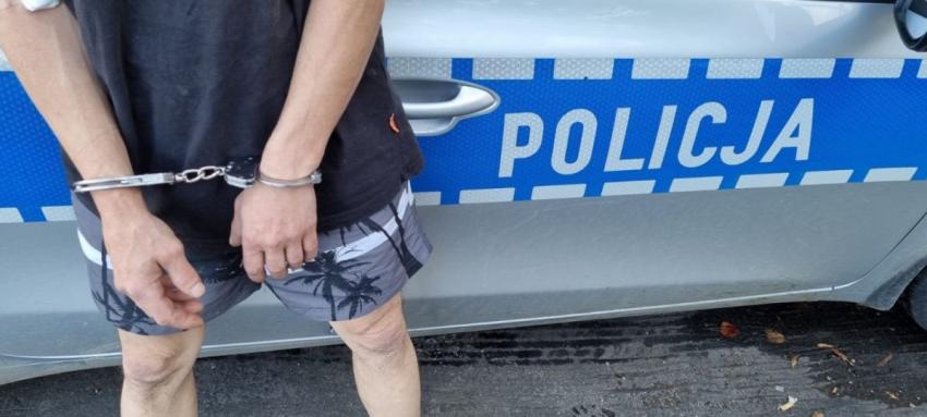 Policjanci z grupy SPEED zatrzymali kierowcę bez uprawnień i pod wpływem narkotyków / fot. KPP Zgorzelec