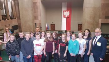 Uczniowie z Gminy Sulików zwiedzili Warszawę.| materiały prasowe Gminy Sulików