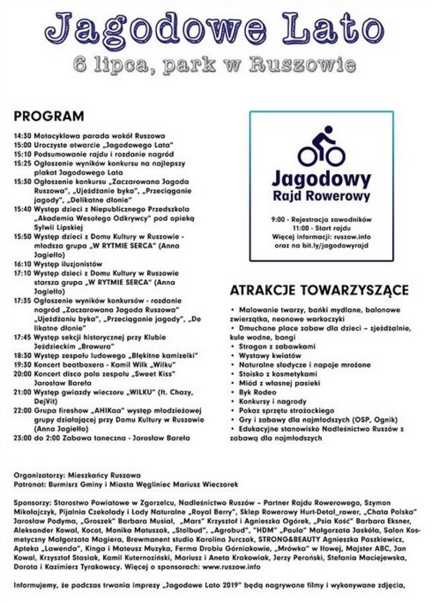Program Jagodowego Lata 2019