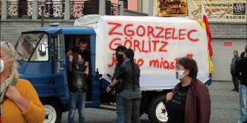 Protesty na polsko-niemieckiej granicy. Pracownicy transgraniczni domagają się otwarcia granic - zdjęcie nr 57