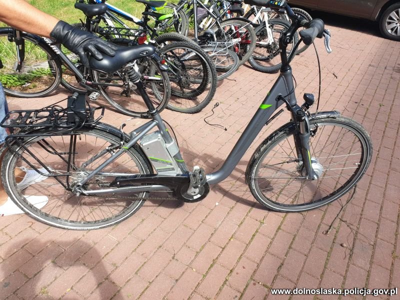 Skradziony na terenie Niemiec rower / fot. KPP Zgorzelec