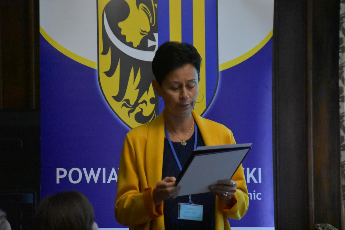 Renata Andrysz, dyrektor Powiatowego Centrum Pomocy Rodzinie w Zgorzelcu / fot. Starostwo Powiatowe w Zgorzelcu