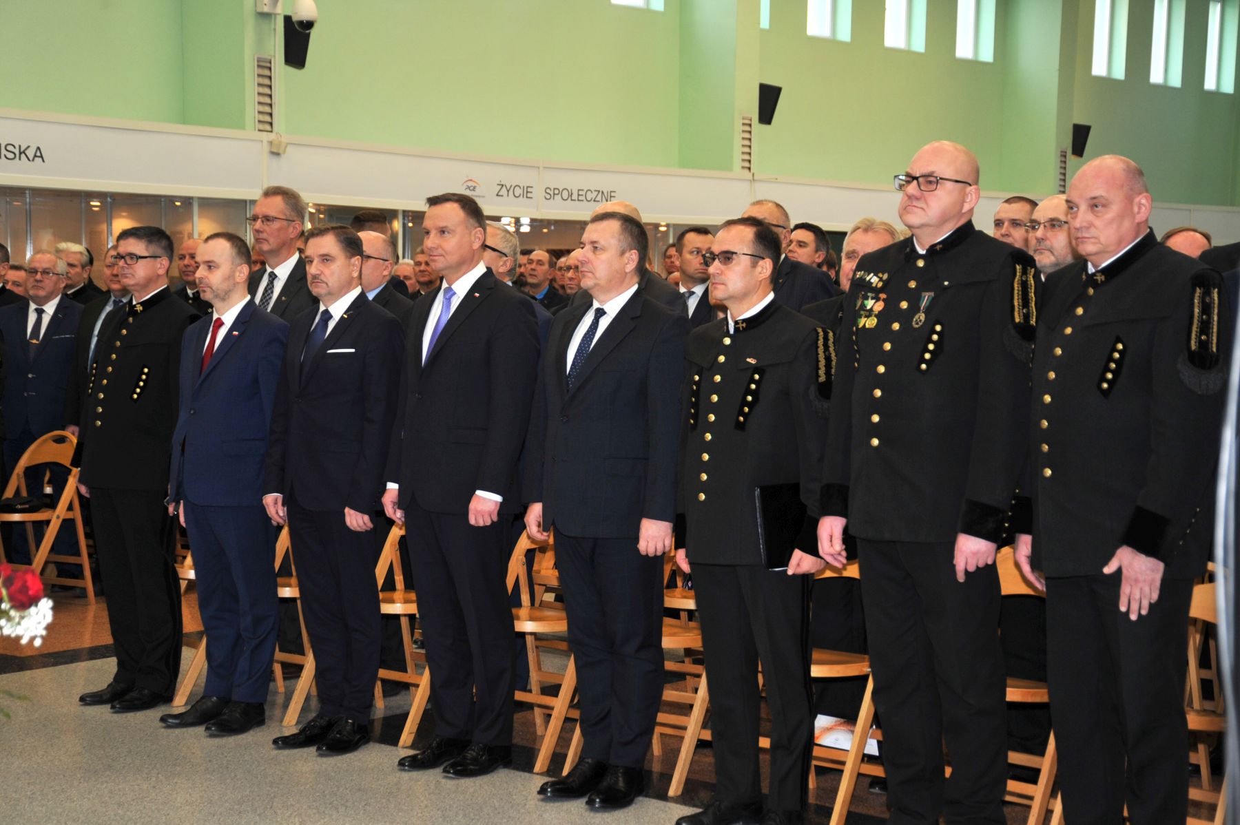  Prezydent Andrzej Duda na Barbórce w Turowie