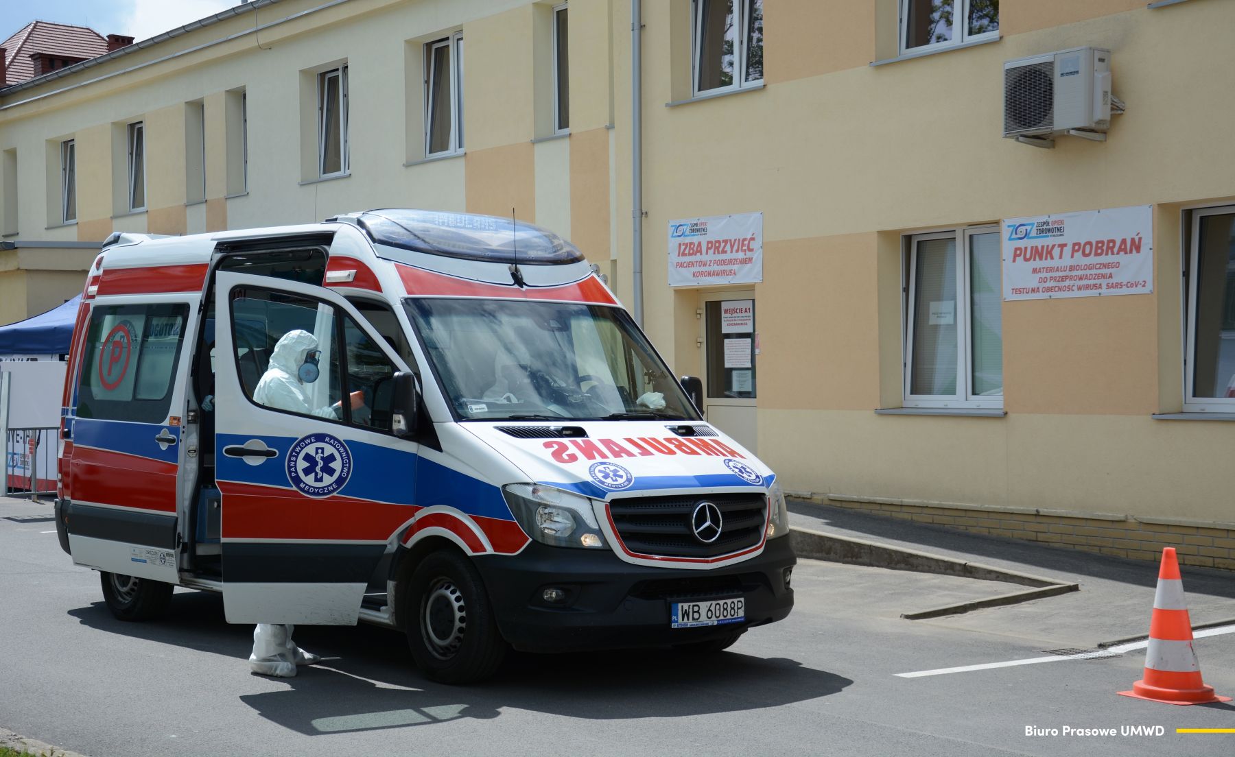 Szpital w Bolesławcu przeprowadza testy na koronawirusa