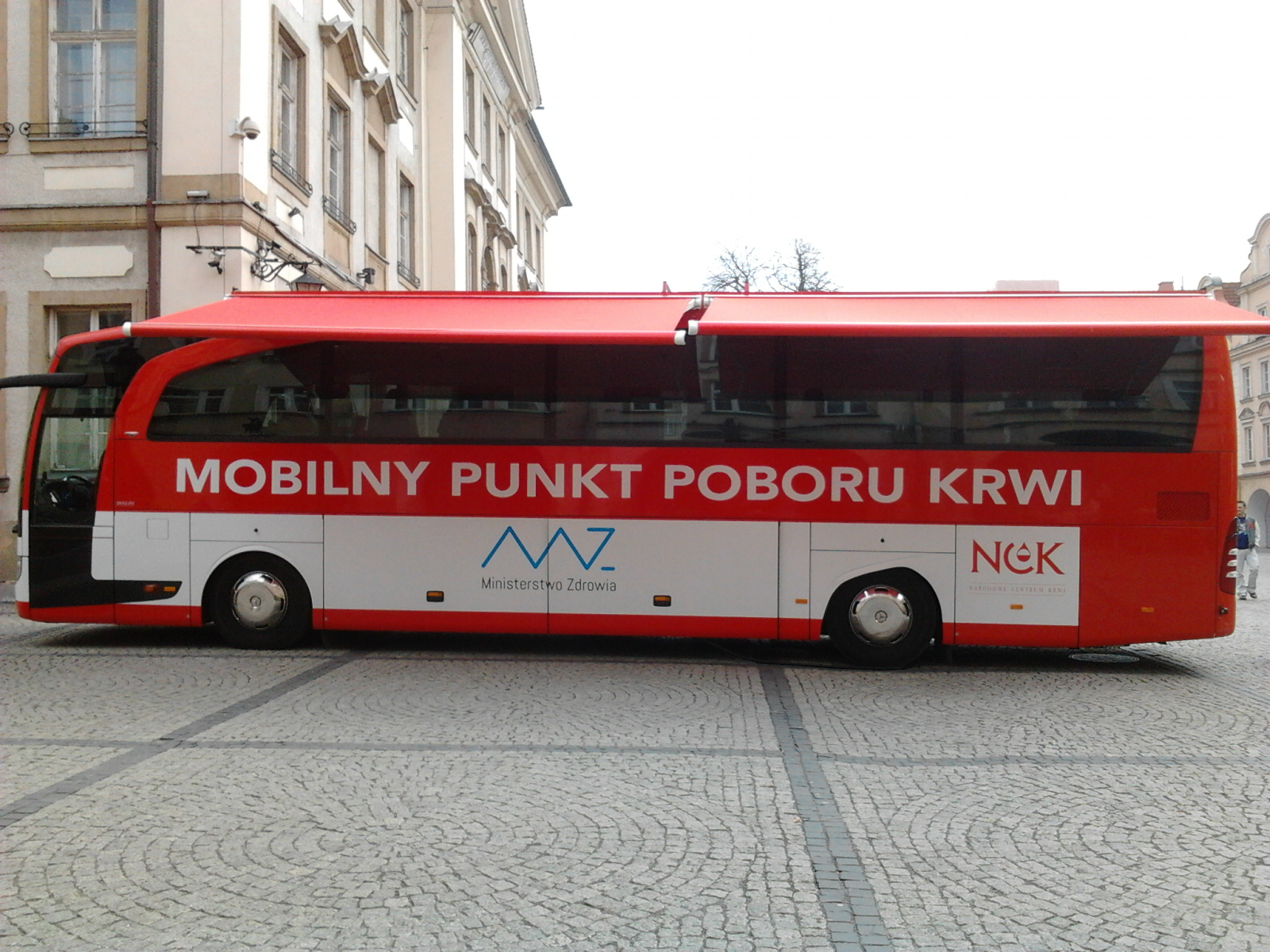 Mobilny Punkt Poboru Krwi / fot. RCKiK Wałbrzych